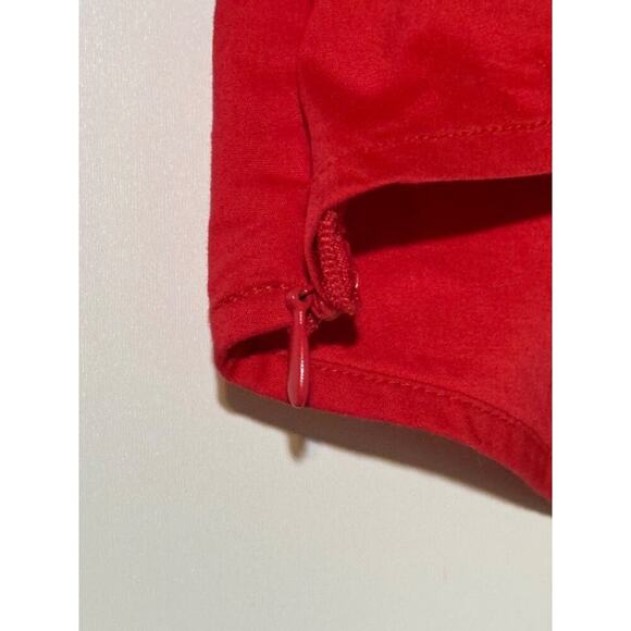 Urban Outfitters Shirt Women's Size XS NWT Strappy Back Puff Sleeve Red - Picture 5 of 14